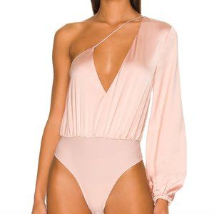 NBD Blush One Shoulder Bodysuit